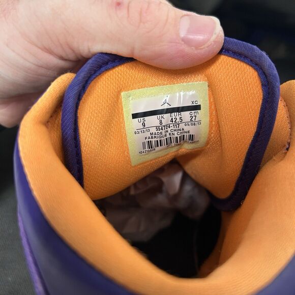 Nike Shoes Air Jordan 1 Mid Retro “Phoenix Suns” 2024 - Picture 9 of 9